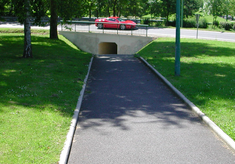 piste cyclable le chesnay